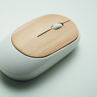 Logotrade promotional items photo of: Wireless mouse in bamboo