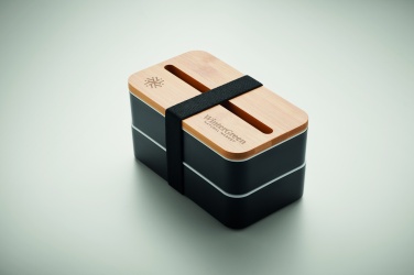 Logo trade advertising products picture of: Recycled PP lunch box