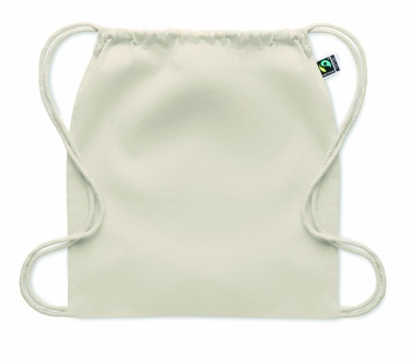 Logo trade business gift photo of: Drawstring bag Fairtrade