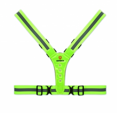 Logo trade advertising products picture of: Reflective body belt with LED