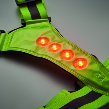 Logo trade business gift photo of: Reflective body belt with LED