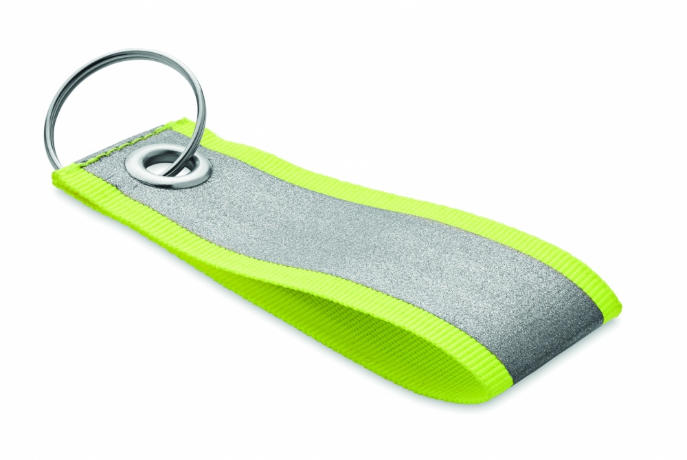 Logo trade promotional item photo of: Reflective key ring Reflekey