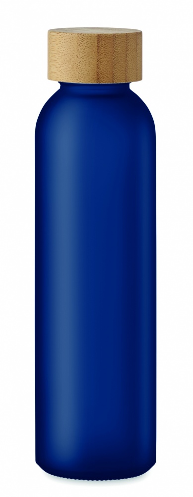Logo trade promotional products image of: Frosted glass bottle 500ml