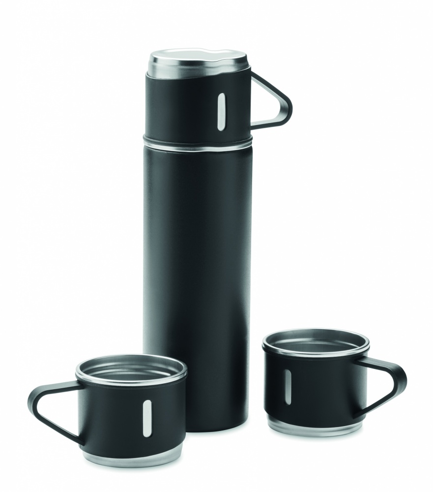 Logotrade corporate gift image of: Double wall bottle and cup set