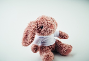 Logotrade promotional giveaway image of: Bunny plush wearing a hoodie