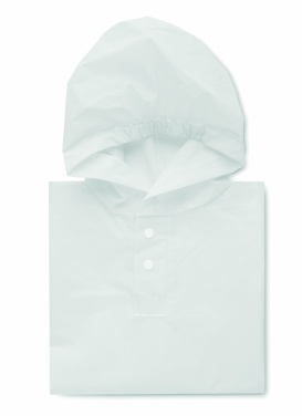 Logo trade promotional products picture of: PEVA kid rain coat with hood