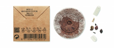Logo trade corporate gifts image of: Mix flowerseeds disc