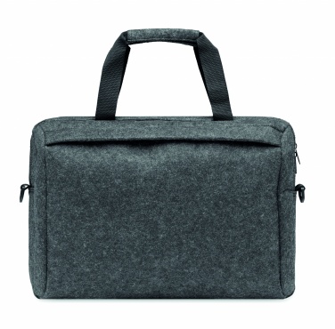 Logo trade promotional items picture of: 15 inch RPET felt laptop bag