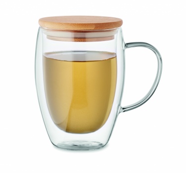 Logotrade promotional item picture of: Double wall borosilicate mug