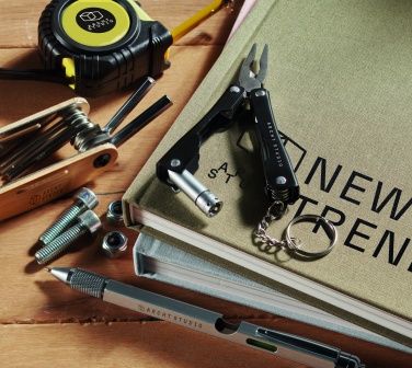 Logo trade promotional giveaways picture of: Foldable multi-tool knife