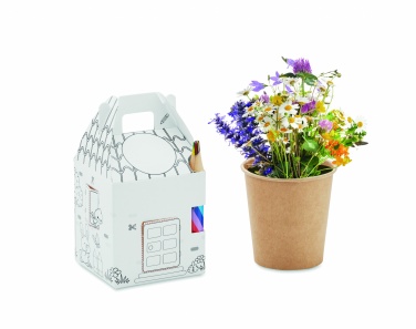 Logo trade promotional giveaways picture of: House shaped seeds grow set