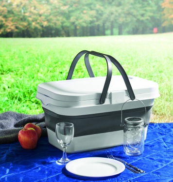 Logo trade promotional merchandise photo of: Collapsible picnic basket