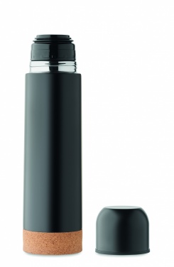 Logo trade promotional products image of: Double wall thermo bottle 500 ml