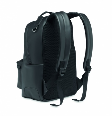 Logo trade promotional merchandise photo of: Laptop 15" soft PU backpack