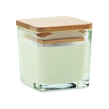 Logotrade promotional merchandise photo of: Squared fragranced candle 50gr