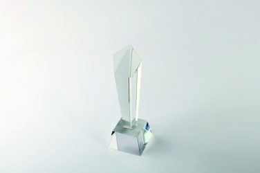 Logo trade promotional giveaways image of: Crystal award in a gift box