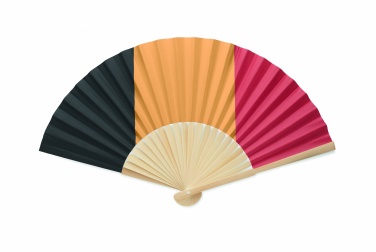 Logo trade promotional item photo of: Manual fan flag design