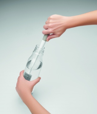 Logo trade promotional giveaways image of: Bottle cleaning brush