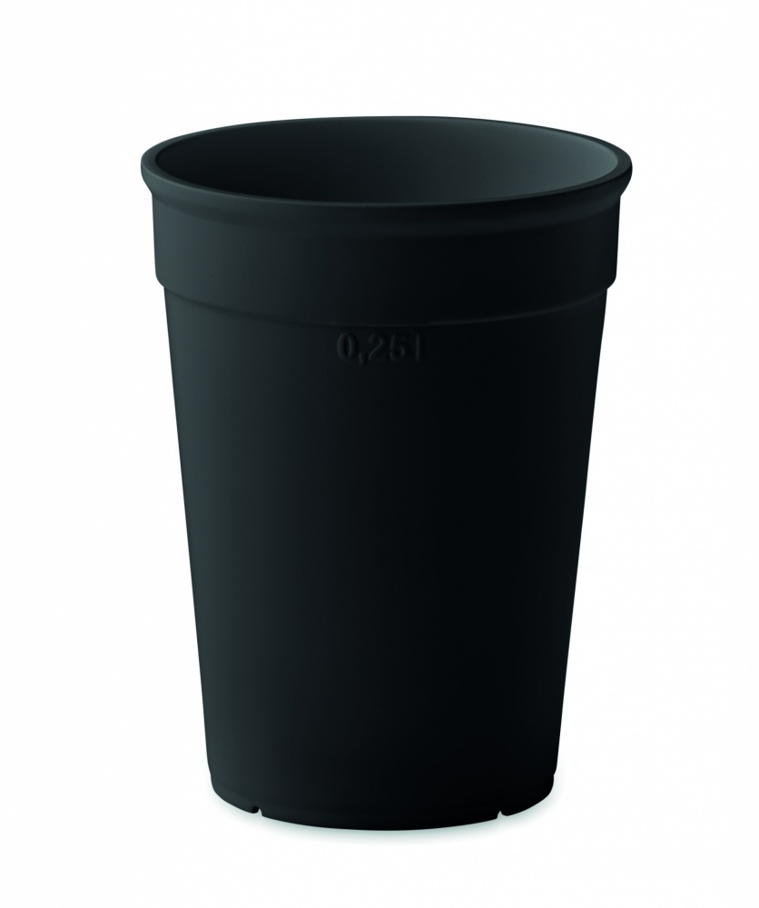 Logotrade promotional giveaway picture of: Recycled PP cup capacity 250 ml
