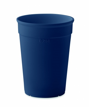 Logotrade promotional giveaways photo of: Recycled PP cup capacity 250 ml