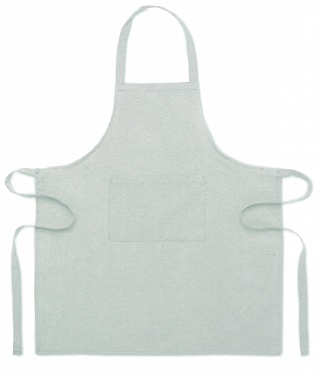 Logo trade corporate gifts image of: Recycled cotton Kitchen apron