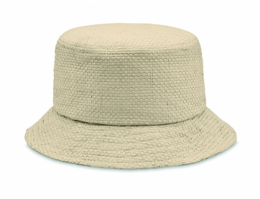 Logo trade promotional products image of: 9aper straw bucket hat