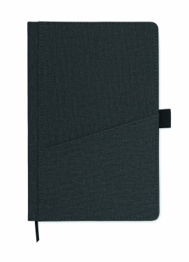 Logotrade promotional giveaway image of: A5 notebook PU front pocket
