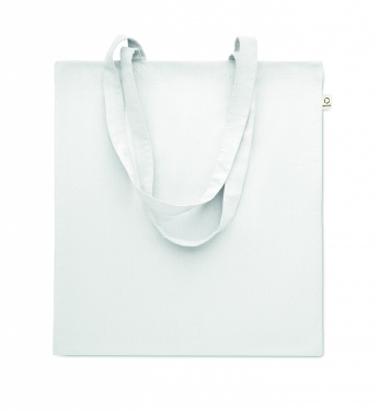 Logotrade promotional product picture of: Recycled cotton shopping bag