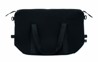Logo trade promotional gifts image of: Weekend bag recycled material