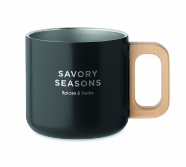 Logotrade promotional item image of: Double wall mug 350 ml