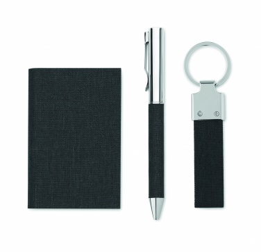 Logotrade advertising product image of: 3-piece gift set in a gift box with customizable printing