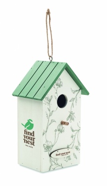 Logotrade promotional merchandise photo of: Bird house in plywood