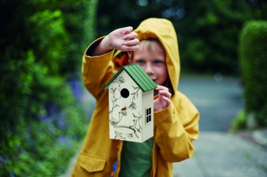 Logo trade corporate gifts picture of: Bird house in plywood