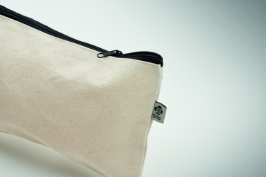 Logo trade promotional item photo of: Cosmetic bag cotton 340 gr/m²