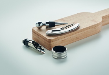 Logo trade corporate gift photo of: Bottle shaped wine set
