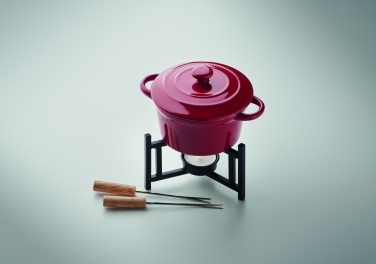 Logotrade advertising products photo of: Ceramic fondue set 300 ml