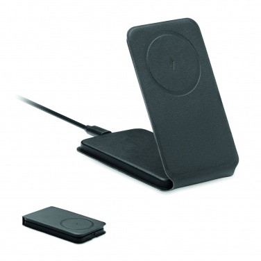 Logo trade promotional merchandise picture of: Foldable magnetic charger 15W