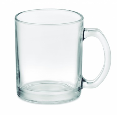Logotrade promotional product picture of: Glass sublimation mug 300ml