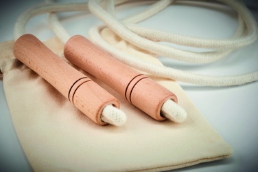 Logo trade corporate gifts image of: Cotton skipping rope