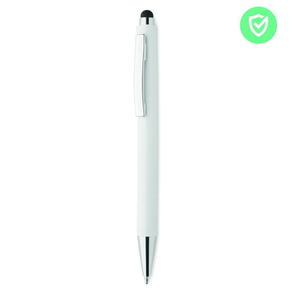 Logotrade promotional giveaway picture of: Antibacterial stylus ballpen