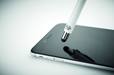 Logo trade promotional merchandise picture of: Antibacterial stylus ballpen