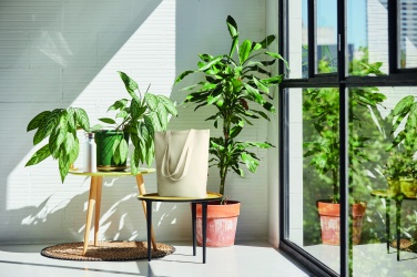 Logo trade promotional item photo of: Canvas shopping bag 270 gr/m²