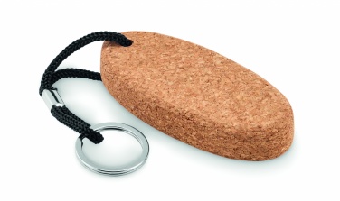 Logo trade promotional product photo of: Floating cork key ring Lohja