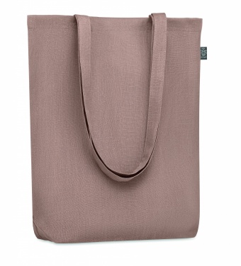 Logo trade promotional giveaways image of: Shopping bag in hemp 200 gr/m²