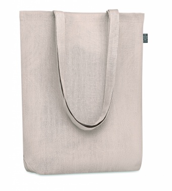 Logo trade promotional merchandise picture of: Shopping bag in hemp 200 gr/m²