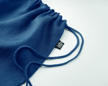 Logotrade promotional gift picture of: Hemp drawstring bag 200 gr/m²