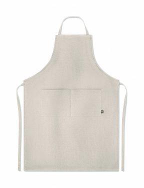 Logo trade promotional merchandise image of: Hemp adjustable apron 200 gr/m²