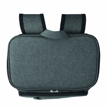 Logotrade promotional giveaway image of: Outdoor cooler bag 600D RPET