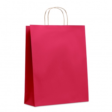 Logo trade business gifts image of: Large Gift paper bag 90 gr/m²