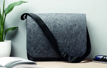 Logotrade promotional product picture of: RPET felt laptop bag